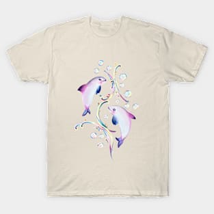 Vaquita with bubbles T-Shirt